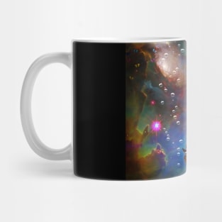 Tiger horse in vivid space Mug